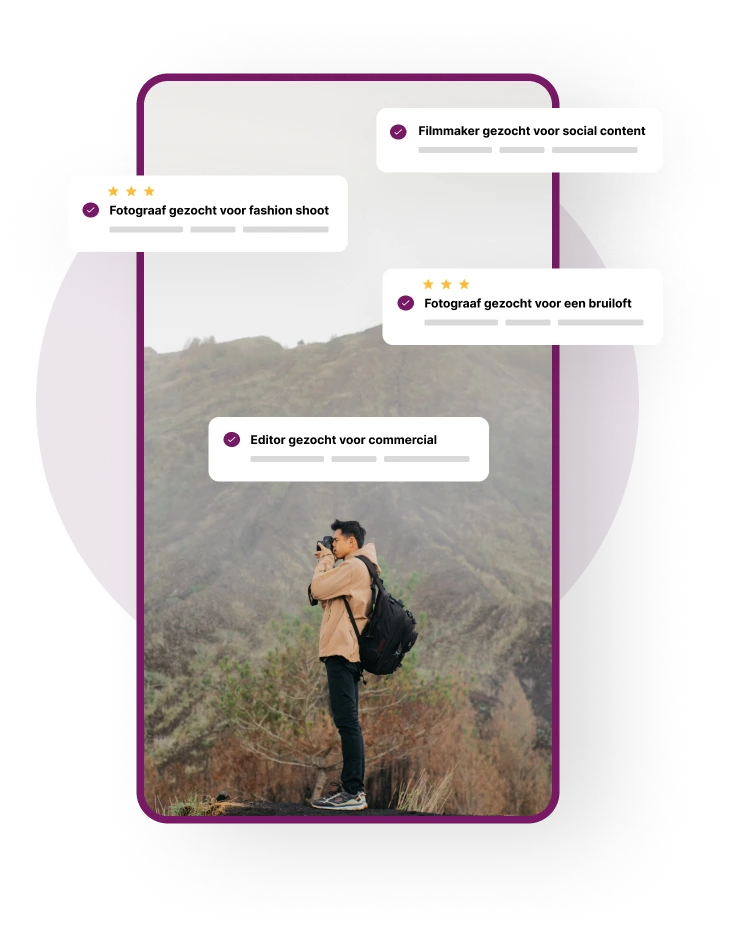 Het nummer een platform voor visual creatives