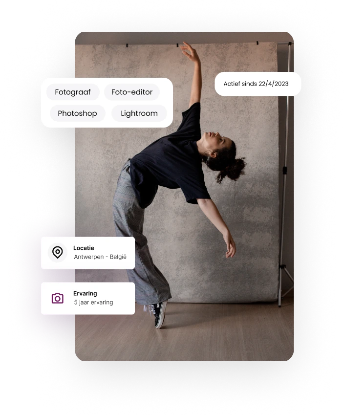 Je verhaal, info en recent werk in een handomdraai