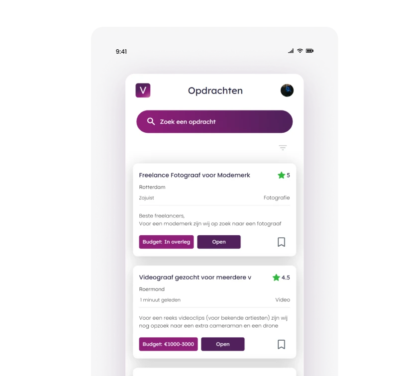 Reageer op opdrachten